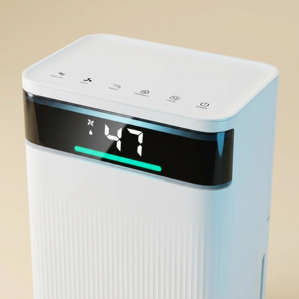 Gros plan de l’affichage et des commandes du modèle WiFi