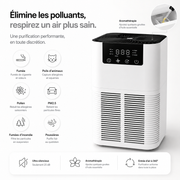 Purificateur diffuseur arôme - usage bureau et chambre