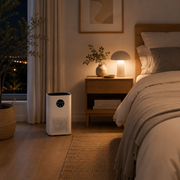 Purificateur d'air humidificateur 2-en-1 - vue de dos