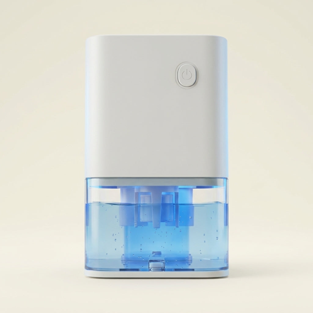 Détail du réservoir transparent du modèle compact