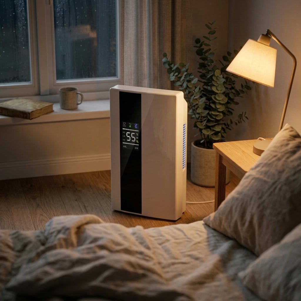 Le modèle 2 en 1 dans une chambre chaleureuse